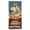 Image 1 : Black Oxfords (Pathe', 1924).Three Sheet (41" x 81"). Prod. Mack Sennett. Very Fine+ on Linen. Impor