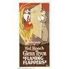 Image 1 : Flaming Flappers (Pathe', 1923). Three Sheet (41" x 81"). Prod. Hal Roach. Starring: Glenn Tyron. Ne
