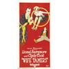 Image 1 : Wife Tamers (Pathe', 1926).Three Sheet (41" x 81"). Dir. James Horne. Starring: Lionel Barrymore, Cl