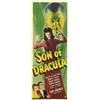 Image 1 : Son of Dracula (Universal, 1943).Insert (14" X 36"). Starring: Lon Chaney, Jr., Evelyn Ankers. Very.
