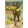 Image 1 : Mummy (Universal, 1959).40" X 60". Dir.Terence Fisher. Starring: Christopher Lee, Peter Cushing. Ver