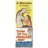 Curse of the Faceless Man (United Artists, 1958).Insert (14" X 36"). Dir. Edward Cahn. Starring: Ric