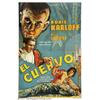 Image 1 : The Raven (Universal, 1935).Argentinian One Sheet (29.5" X 43.5") Starring: Boris Karloff, Bela Lugo