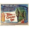Image 1 : Thing That Couldn't Die, The (Universal International, 1958).Half Sheet (22" X 28"). Dir. Will Cowan