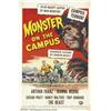 Image 1 : Monster on Campus (Universal International, 1958).One Sheet (27" X 41").Dir. Jack Arnold. Starring:.