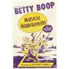 Image 1 : Betty Boop in The Musical Mountaineers (Paramount, 1939).One Sheet (27" X 41"). Starring: Betty Boop