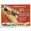 Image 1 : War of the Colossal Beast (American International, 1958).Half Sheet (22" X 28"). Dir. Bert I. Gordon