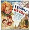 Image 1 : Heidi (20th Century Fox, 1937).Six Sheet (81" X 81"). Dir. Allan Dwan. Starring: Shirley Temple. Ver