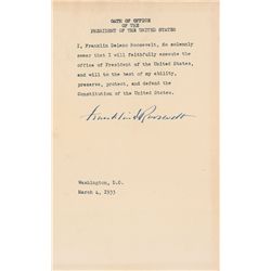Franklin D. Roosevelt