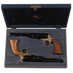 Cased Pair of Colt 1961 Civil War Centennial Single Shot Pistols