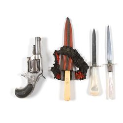 Remington New Model No. 4 Pocket Revolver Owned by Gertie Oliver, a Madame of Alberquerque, New Mexi