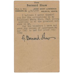 George Bernard Shaw