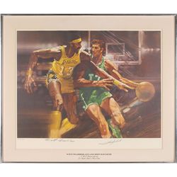 Wilt Chamberlain and John Havlicek