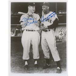 Mickey Mantle and Willie Mays