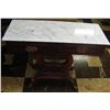 Image 1 : Marble Top Hall Table