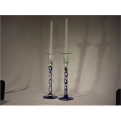 Bel'Arte-(New) 11 Inch Candlestick Holders