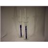 Image 2 : Bel'Arte-(New) Pair of Blue Candlestick Holders