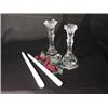 Image 1 : Atlantis-(New) Pair of 8 Inch Candlestick Holders