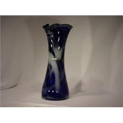 Bel'Arte-(New) 15 Inch Blue Vase