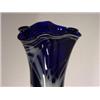 Image 3 : Bel'Arte-(New) 15 Inch Blue Vase