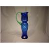 Image 2 : Bel'Arte-(New) Blue Pitcher With Green