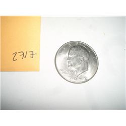 1972-D EISENHOWER "IKE" DOLLAR *NICE EARLY US DOLLAR!! COIN CAME OUT OF SAFE BOX!!