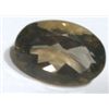 Image 1 : 25.20 CARAT *HUGE* SMOKY TOPAZ OVAL CUT & FACETED-READY FOR MOUNT *REALLY NICE GEM QUALITY*!!