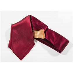 Franklin D. Roosevelt’s Burgundy Tie