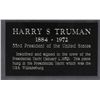 Image 3 : Harry S. Truman Signed Photograph