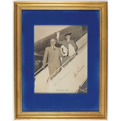 Harry and Bess Truman Signed Photograph