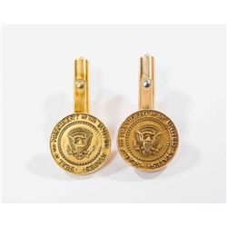 John F. Kennedy’s Presidential Seal Cuff Links