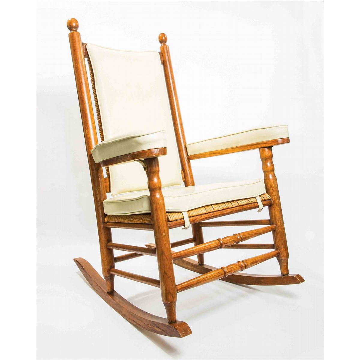 John F Kennedy Official Replica Rocking Chair And Mourning Fabric