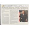 Image 2 : Gerald Ford Signed Broadside
