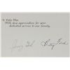 Image 2 : Gerald and Betty Ford Signed Photograph