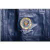 Image 2 : Ronald Reagan and George Bush Administration Leather Hanging Clothes Bag