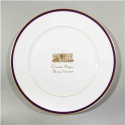 Ronald Reagan Signature Plate