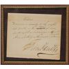 Image 2 : Sam Houston Autographed Quote Signed