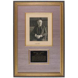 Thomas Edison Signed Photograph