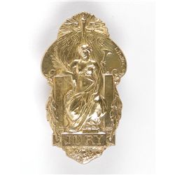 Paris Olympics 1900 Judge Pin