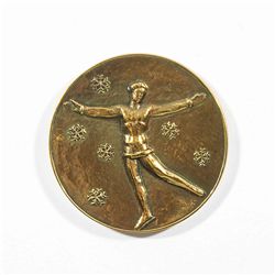 St. Moritz Olympics 1928 Bronze Winners Medal