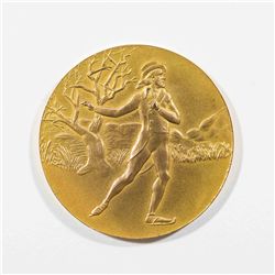 British Figure Skating Championships 1930 Gold Winners Medal