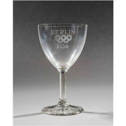 Berlin Olympics 1936 Crystal Glass