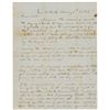 Image 1 : Thomas J. ‘Stonewall’ Jackson Autograph Letter Signed