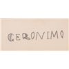 Image 2 : Geronimo Signed Calling Card