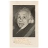 Image 1 : Albert Einstein Signed Photograph