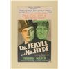 Image 1 : Dr. Jekyll and Mr. Hyde Window Card