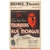Image 1 : Murders in the Rue Morgue Window Card