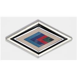 Kenneth Noland, Chevron, Watercolor
