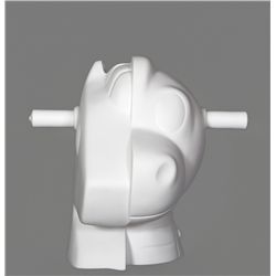Jeff Koons, Split Rocker, Porcelain Sculpture