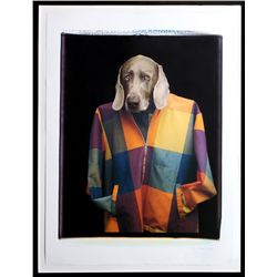 William Wegman, Male Model, Photolithograph